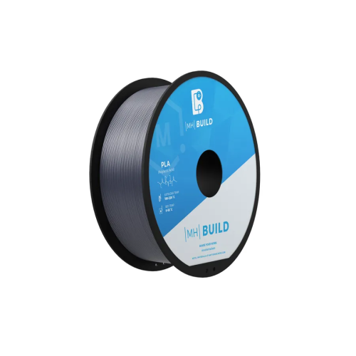 Gray MH Build Series PLA Filament - 1.75mm (1kg)