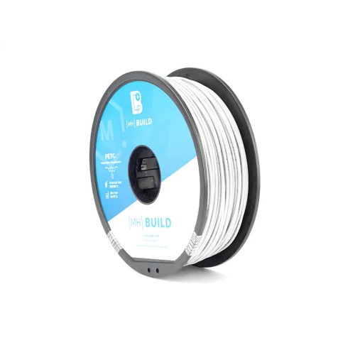 White MH Build Series PETG Filament - 1.75mm (1kg)